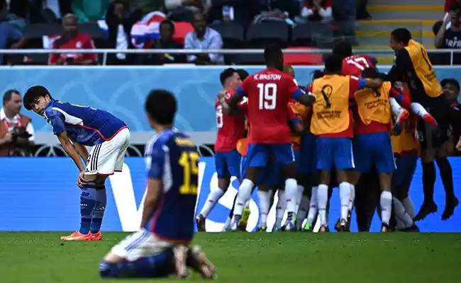 Costa Rica surpreende e vence Japão por 1 a 0