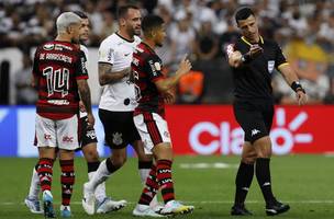 Flamengo x Corinthians (Foto: Reprodução)