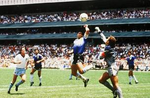 Gol de mão de Maradona (Foto: Reprodução)