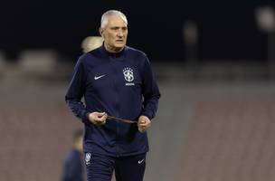 Treino oficial da seleção (Foto: Lucas Figueiredo/ CBF)