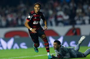 Lázaro, São Paulo x Flamengo, Campeonato Brasileiro (Foto: Gilvan de Souza/Flamengo)