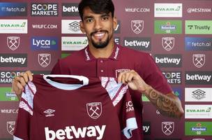 Lucas Paquetá vai vestir a camisa 11 do West Ham (Foto: Divulgação/West Ham)