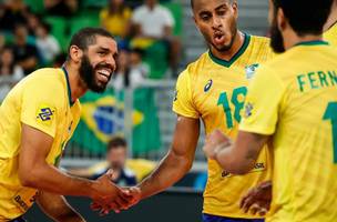 Seleção brasileira masculina de Vôlei (Foto: Reprodução / CBV)