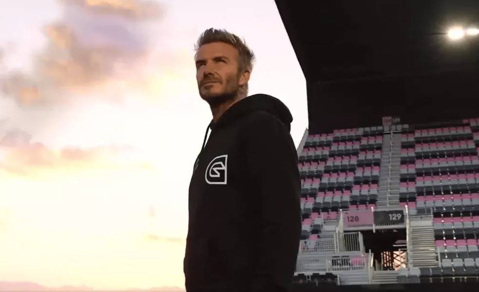 David Beckham em comercial