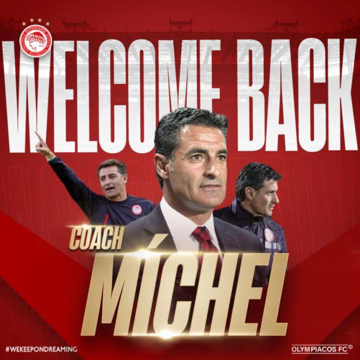 Olympiacos anuncia contratação de Míchel González