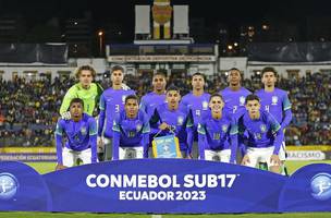 Brasil reduz espaços no meio, abre caminho para reação, e merece a vaga no Mundial Sub-17 (Foto: GE)