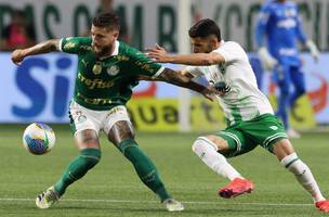 Lance de Palmeiras x Juventude (Foto: Cesar Greco / Palmeiras)