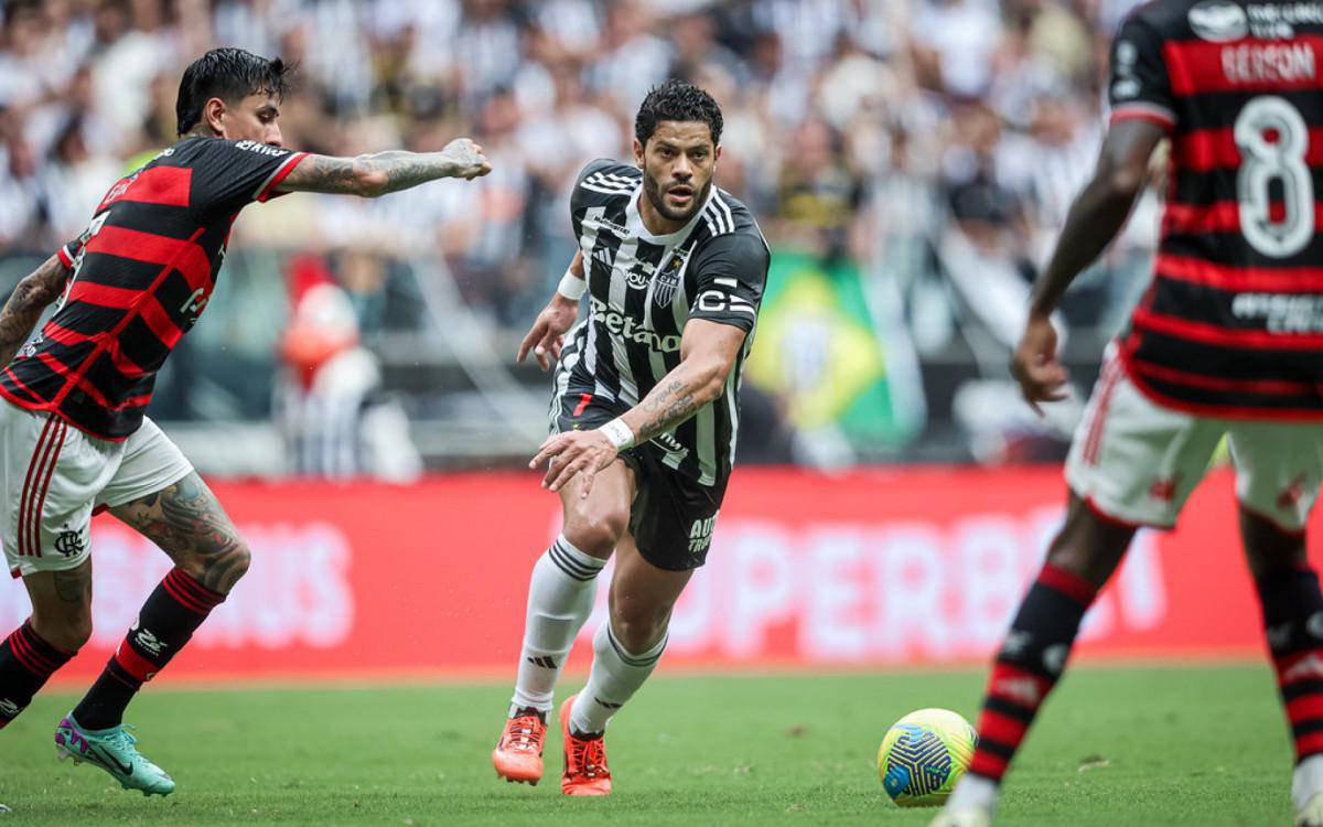 Hulk lamentou o vice para o Flamengo na Copa do Brasil