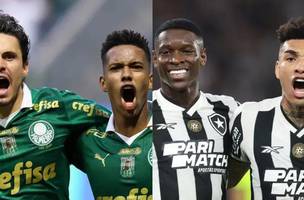 Palmeiras e Botafogo somam 70 pontos no Campeonato Brasileiro e se enfrentam nesta 36a rodada Cesar Greco/Palmeiras; Vitor Silva/Botafogo (Foto:  Cesar Greco/Palmeiras; Vitor Silva/Botafogo)