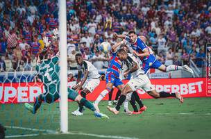 Vasco foi derrotado pelo Fortaleza no Castelao (Foto: Mateus Lotif/FEC)