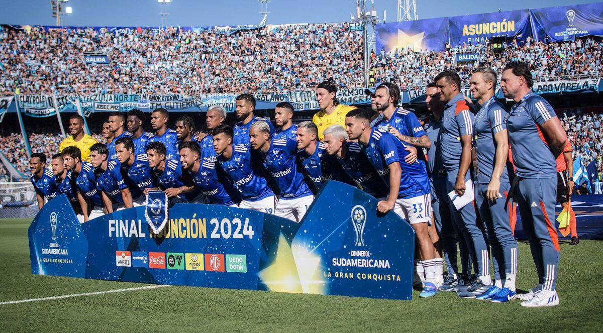 Cruzeiro perdeu para o Racing na final da Sul-Americana Foto: Gustavo Aleixo/Cruzeiro