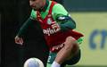 Flaco Lopez em treino do Palmeiras (Foto: Cesar Grecco/Palmeiras