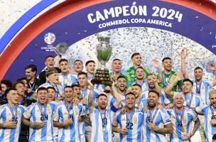 Argentina vence a Colômbia e conquista o 16º título de Copa América (Foto: TNT)