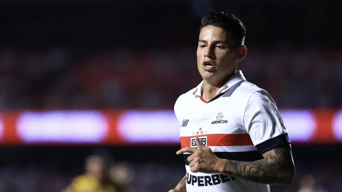 Celta de Vigo tenta a contratação de James Rodríguez, de saída do São Paulo