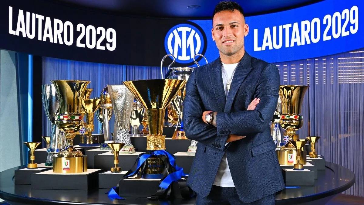 Lautaro Martínez renova contrato com a Inter de Milão