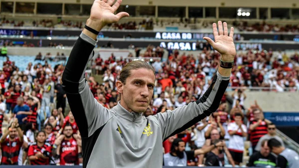 Confira os números de Filipe Luís, técnico interino do Flamengo...