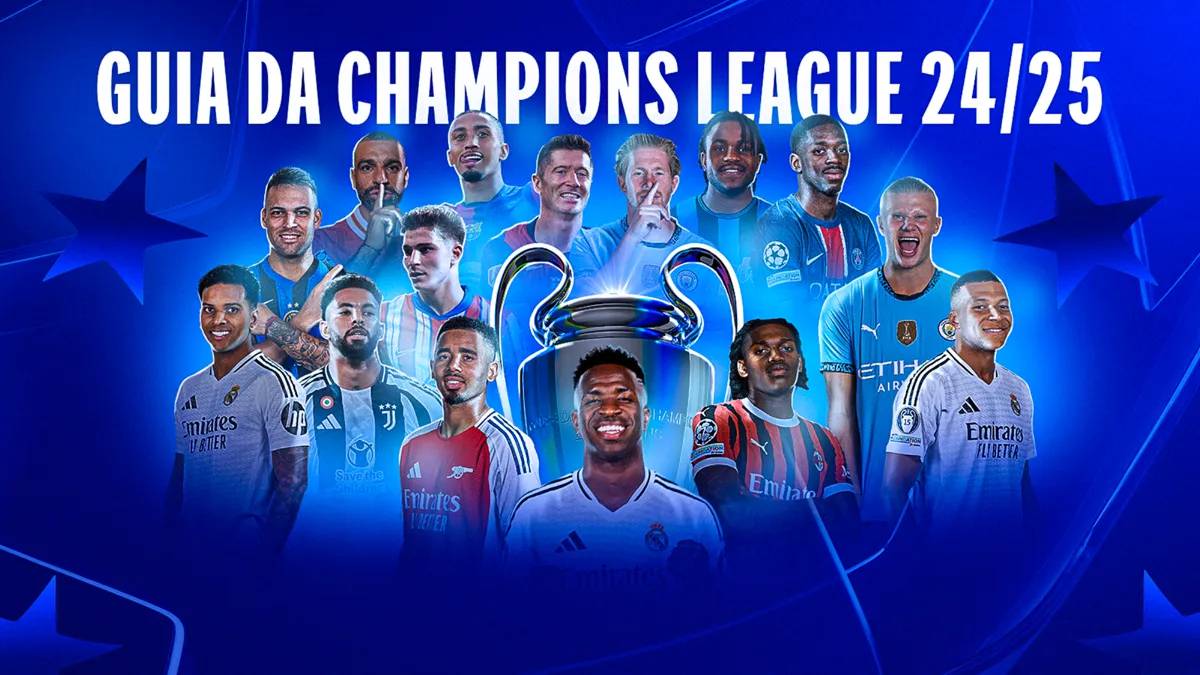 UEFA Champions League 2024/25: tudo o que você precisa saber sobre a competição