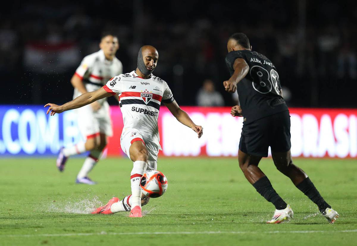 Lucas Moura brilhou no Majestoso -