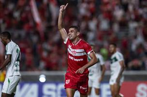 Apos a goleada por 4 a 1 diante do Sousa-PB, pela Copa do Nordeste. (Foto: Francisco Cedrim/CRB)