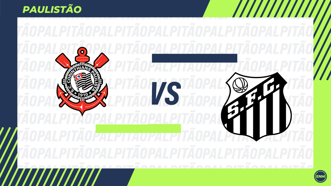 Corinthians e Santos se enfrentam nesta quarta-feira (12), as 21h35 (de Brasilia), na Neo Quimica Arena, em Sao Paulo, pela nona rodada do Paulistao.