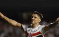 Enzo Diaz comemora gol do Sao Paulo contra o Mirassol. (Foto: Flickr/Sao Paulo