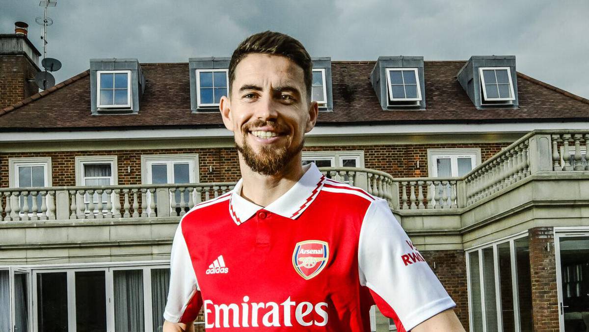 Jorginho em sua casa, em Londres: novo desafio na Premier -