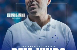 Leonardo Jardim e o novo tecnico do Cruzeiro. (Foto: Divulgacao/Cruzeiro)