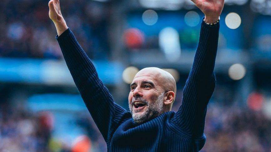 Pep Guardiola, tecnico do Manchester City