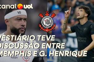 Briga com Depay? Gustavo Henrique explica discussao no vestiario do Corinthians, e Hugo dispara: 'Nao sera a ultima' (Foto: Reproducao /  Youtube -  UOL Esporte)