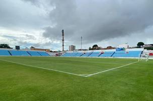 Estadio Nhozinho Santos vai receber o primeiro jogo da final do Campeonato Maranhense (Foto: Anderson Birino / ge)