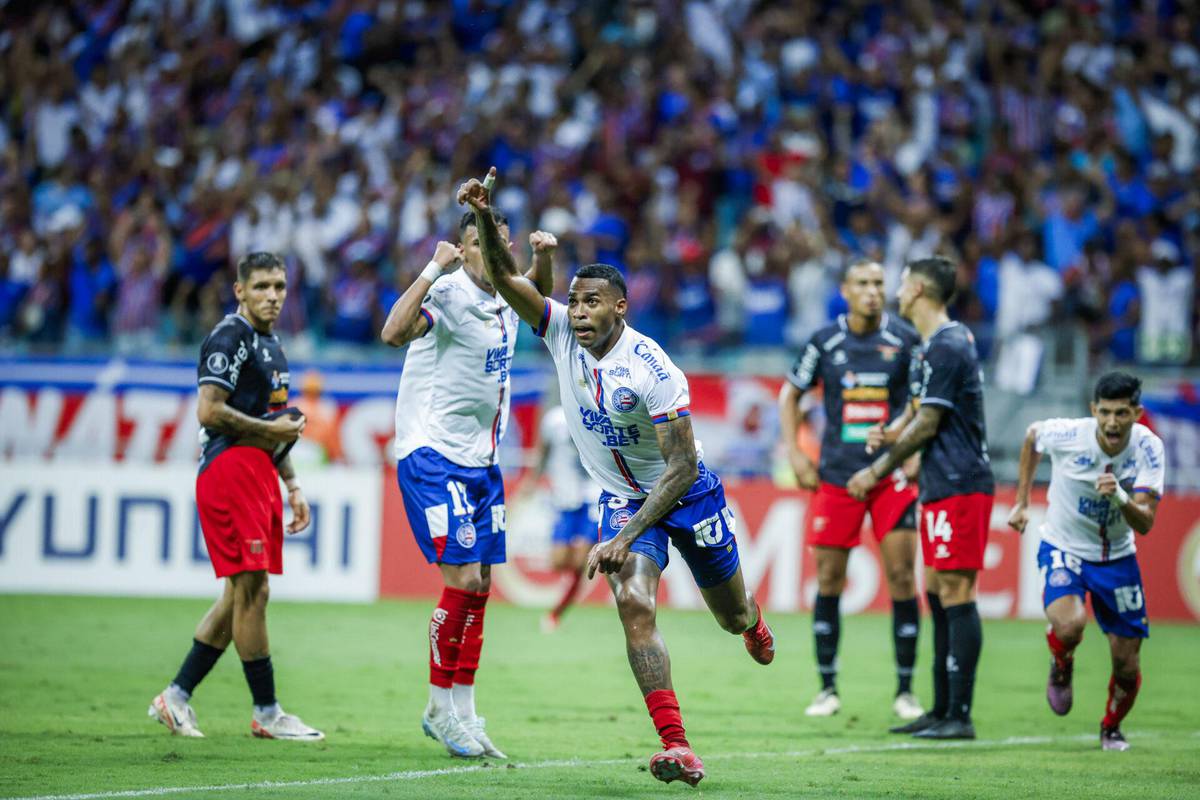 Jean Lucas brilha e garante Bahia na Libertadores.