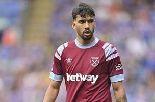 Lucas Paqueta com a camisa do West Ham (Foto: Divulgacao/West Ham)