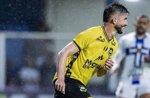 Sao Bernardo conseguiu vaga na Copa do Brasil (Foto: Rafael Assuncao/Ag. Paulistao)