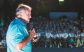 Zico, em palestra em Florianopolis (Foto: Jose Somensi/Divulgacao